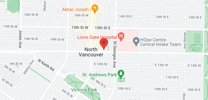 map of 403 112 E 13TH STREET